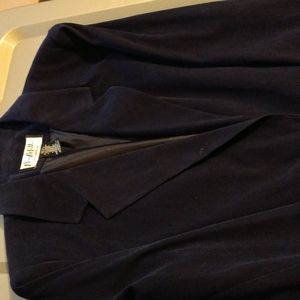 Women's Mary McFadden navy blazer size 10